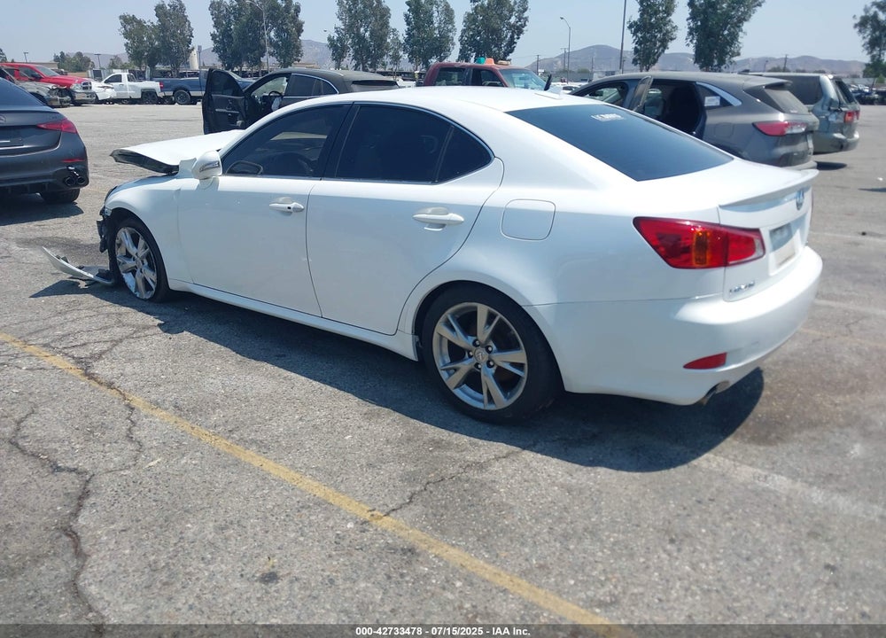 2009 LEXUS IS250 VIN: JTHBK262995106632