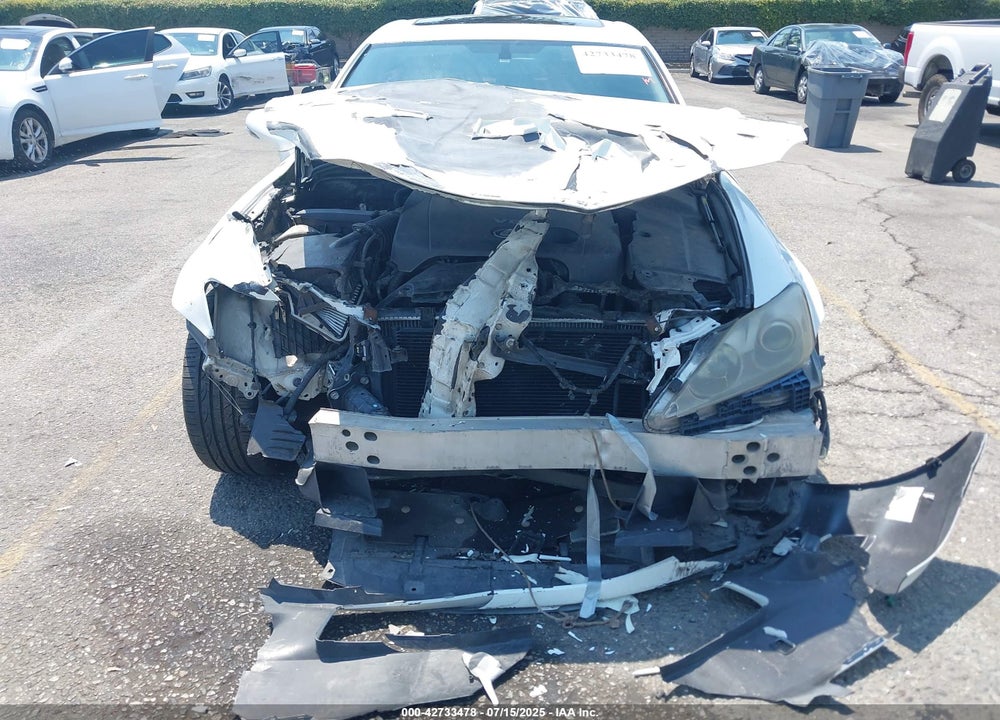 2009 LEXUS IS250 VIN: JTHBK262995106632