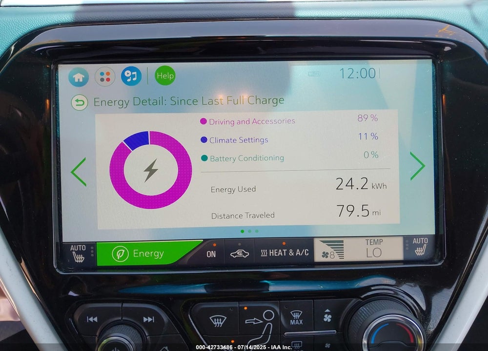 2017 CHEVROLET BOLT EV LT VIN: 1G1FW6S08H4182035