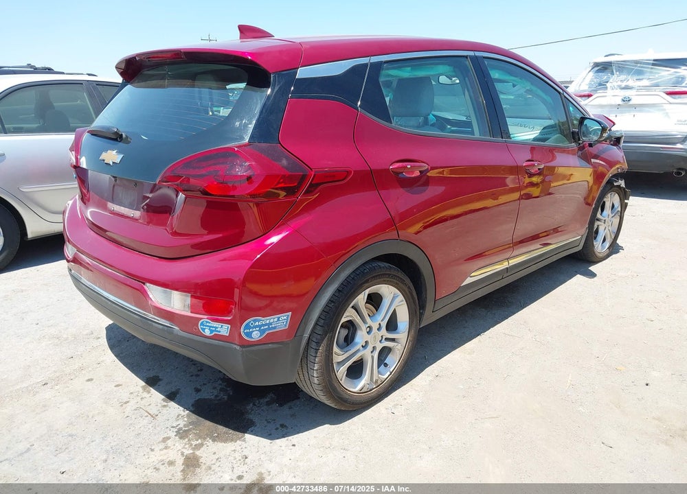 2017 CHEVROLET BOLT EV LT VIN: 1G1FW6S08H4182035