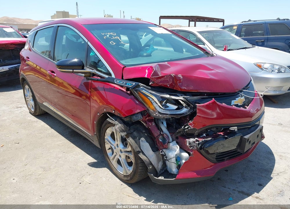 2017 CHEVROLET BOLT EV LT VIN: 1G1FW6S08H4182035