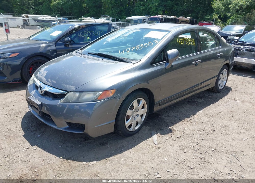2010 HONDA CIVIC LX VIN: 2HGFA1F57AH535549