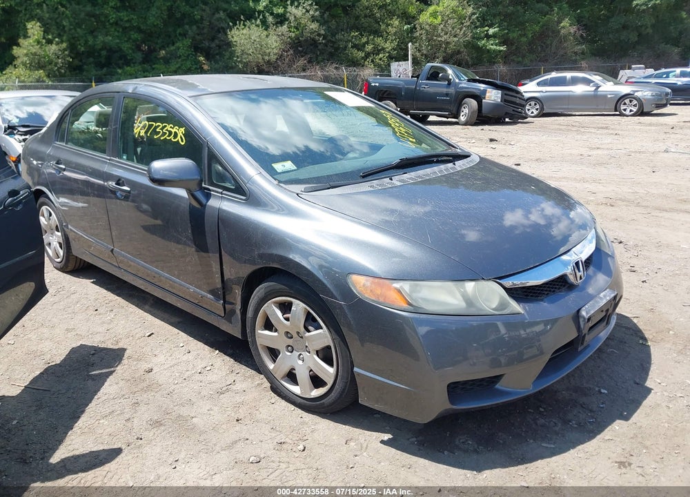 2010 HONDA CIVIC LX VIN: 2HGFA1F57AH535549