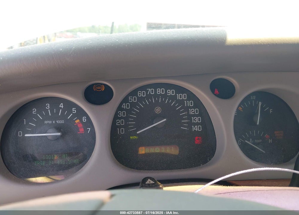 2001 BUICK LESABRE CUSTOM VIN: 1G4HP54K41U278204