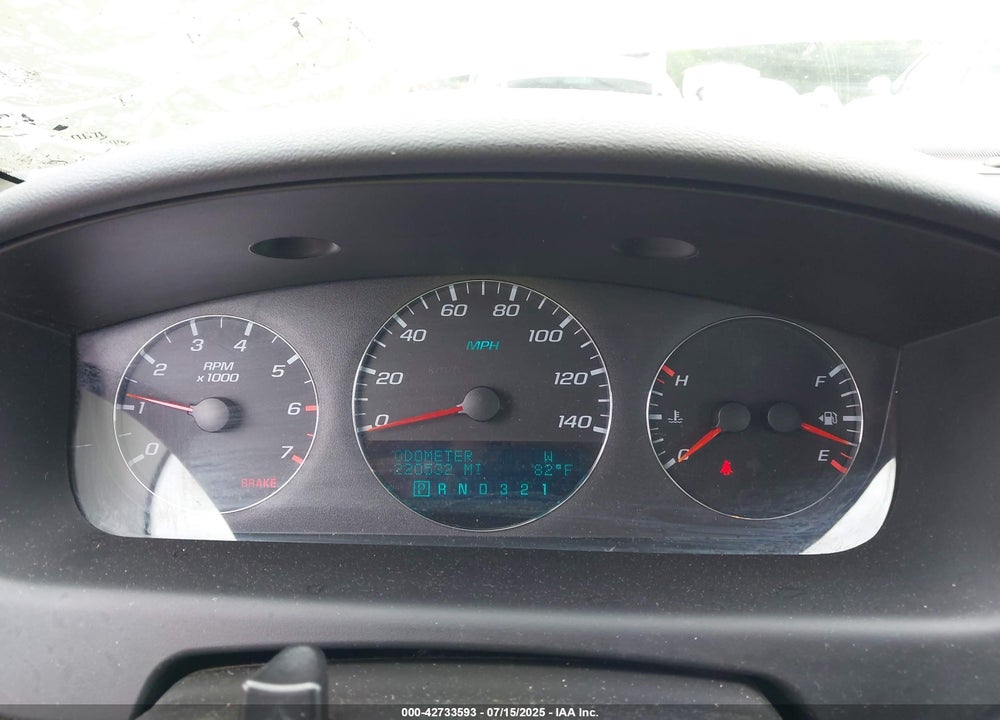 2007 CHEVROLET IMPALA VIN: 2G1WT58KX79106646