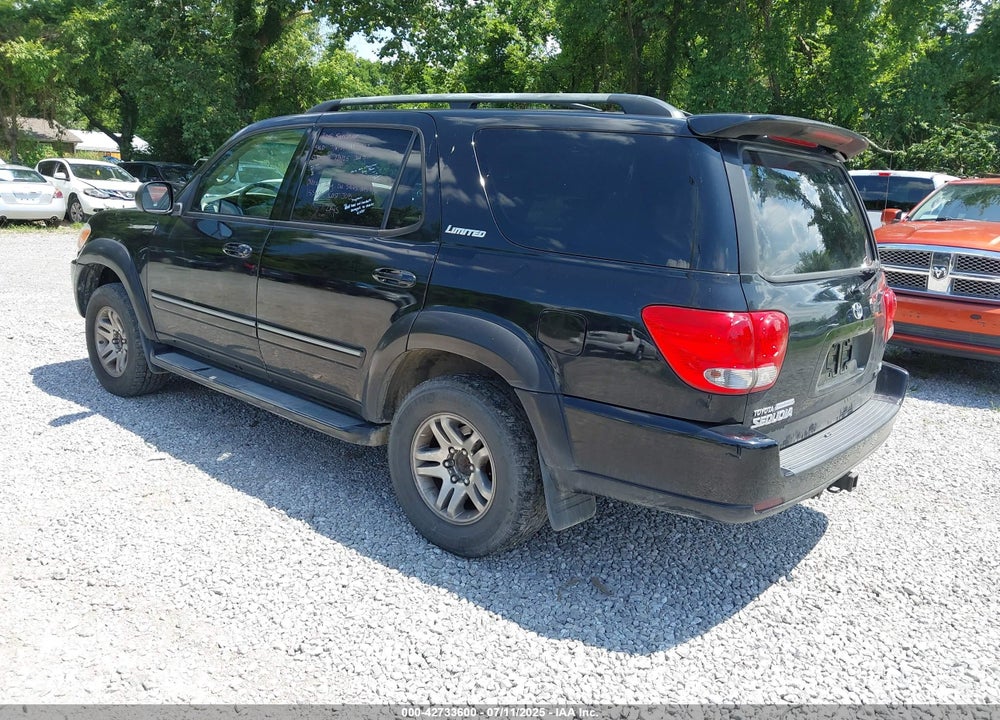 2005 TOYOTA SEQUOIA LIMITED VIN: 5TDZT38A45S251878