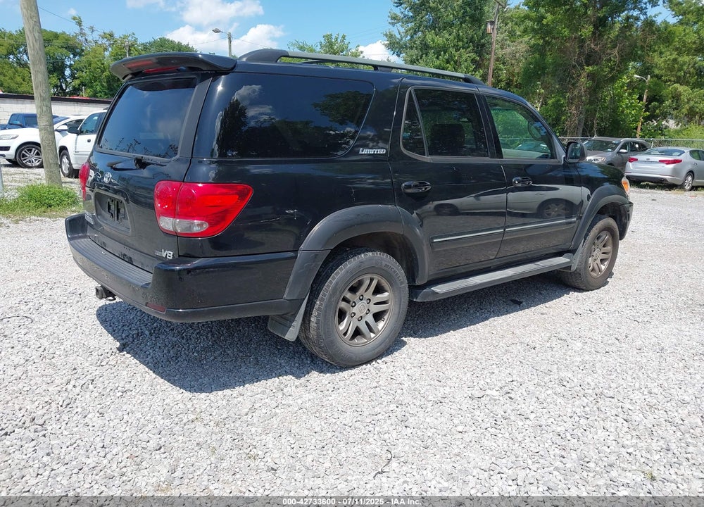 2005 TOYOTA SEQUOIA LIMITED VIN: 5TDZT38A45S251878