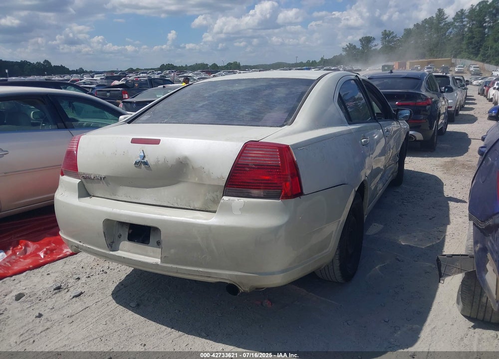 2007 MITSUBISHI GALANT VIN: 4A3AB36F77E068978