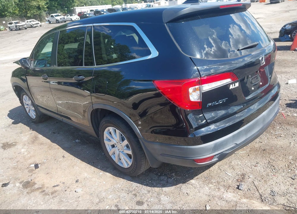 2020 HONDA PILOT VIN: 5FNYF5H19LB022452