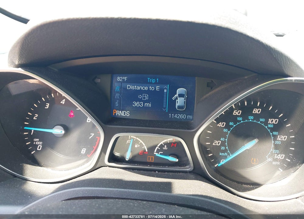 2015 FORD ESCAPE VIN: 1FMCU9GX8FUB01907