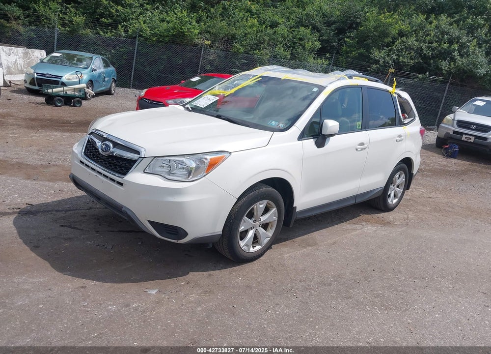2016 SUBARU FORESTER VIN: JF2SJADC7GG541680