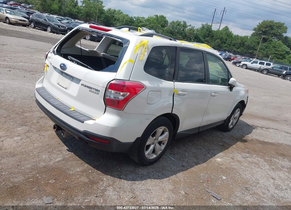 2016 SUBARU FORESTER VIN: JF2SJADC7GG541680