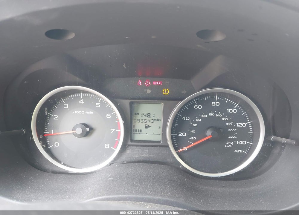 2016 SUBARU FORESTER VIN: JF2SJADC7GG541680