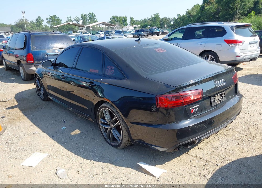 2017 AUDI S6 VIN: WAUHFBFC8HN049022