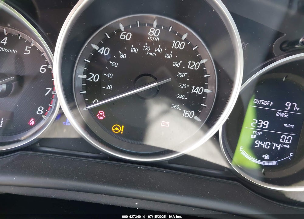 2016 MAZDA CX-5 VIN: JM3KE4CY3G0825616
