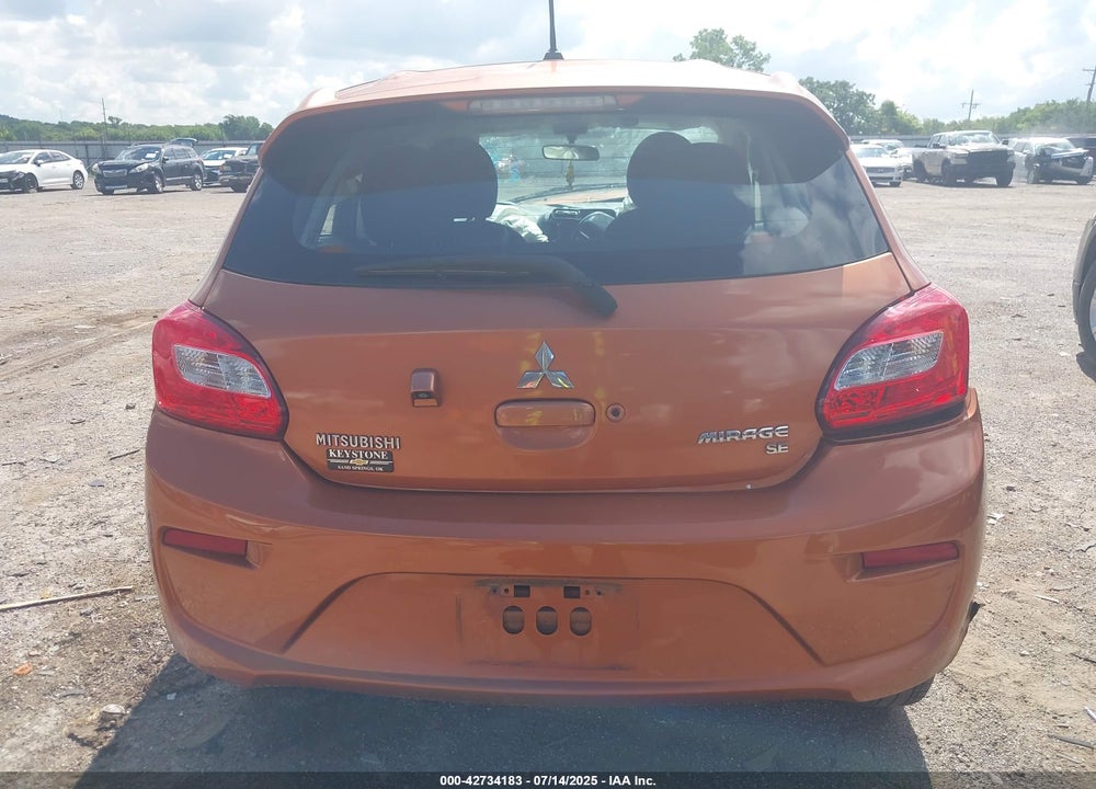 2018 MITSUBISHI MIRAGE VIN: ML32A4HJ7JH011190
