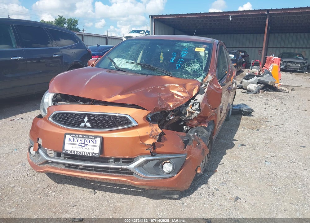 2018 MITSUBISHI MIRAGE VIN: ML32A4HJ7JH011190