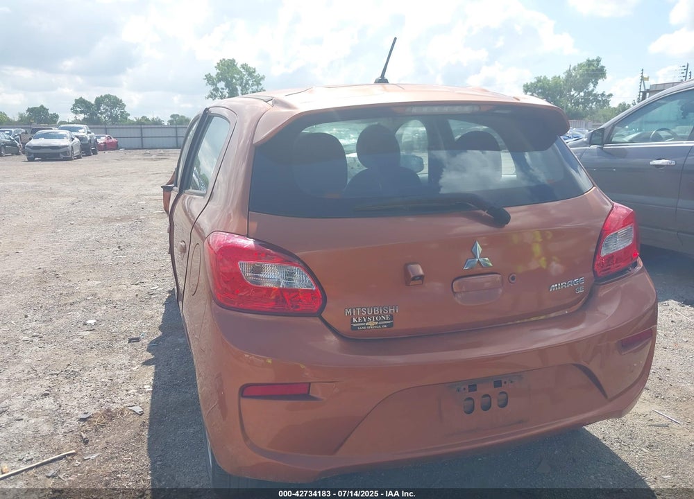 2018 MITSUBISHI MIRAGE VIN: ML32A4HJ7JH011190