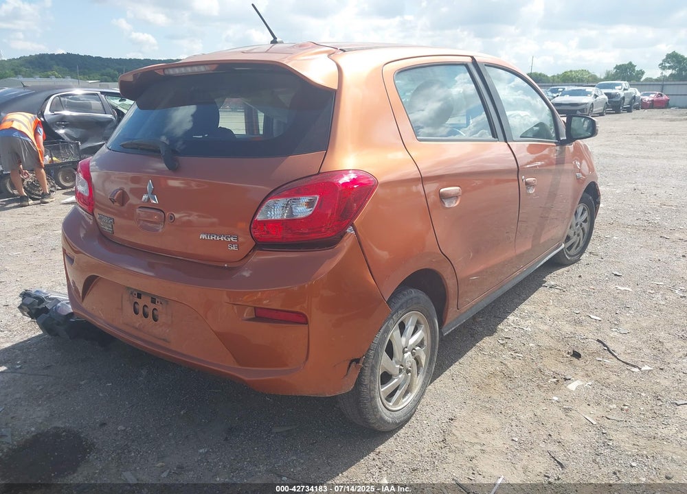 2018 MITSUBISHI MIRAGE VIN: ML32A4HJ7JH011190