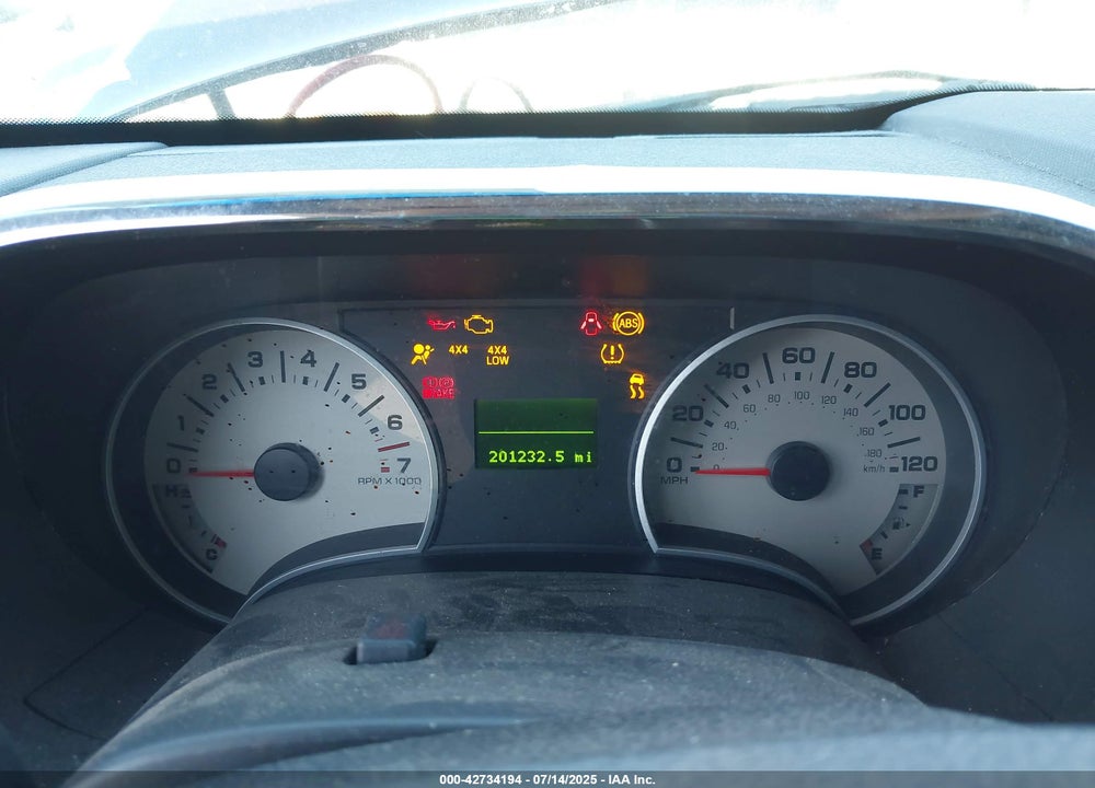 2008 FORD EXPLORER VIN: 1FMEU75898UB18405