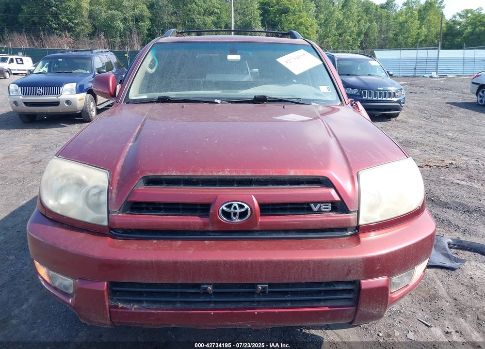 2005 TOYOTA 4RUNNER LIMITED V8 VIN: JTEBT17R758026870