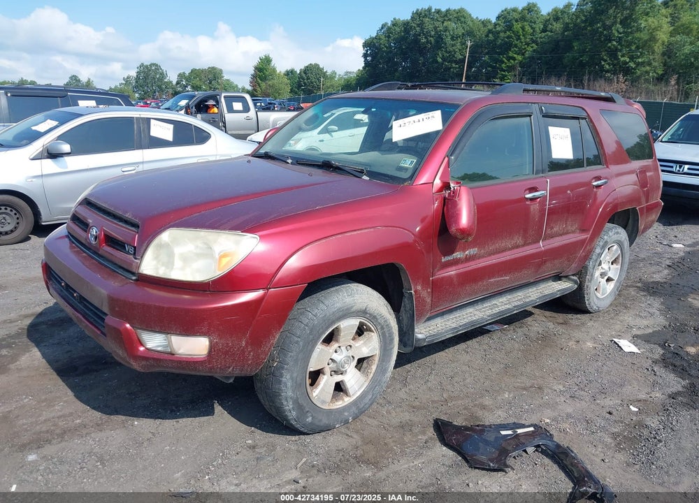 2005 TOYOTA 4RUNNER LIMITED V8 VIN: JTEBT17R758026870