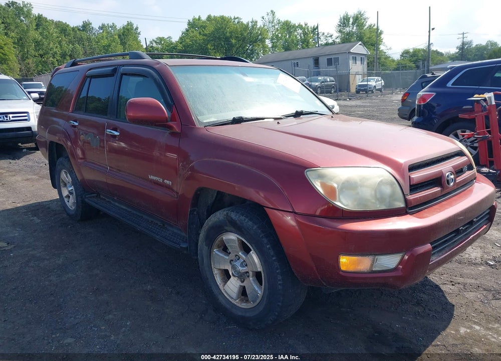 2005 TOYOTA 4RUNNER LIMITED V8 VIN: JTEBT17R758026870