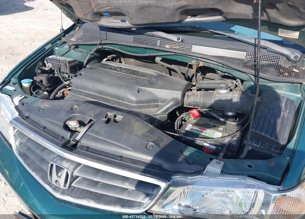 2002 HONDA ODYSSEY EX VIN: 2HKRL18672H582522