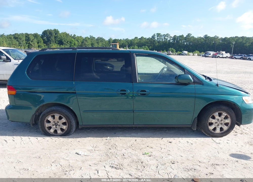 2002 HONDA ODYSSEY EX VIN: 2HKRL18672H582522