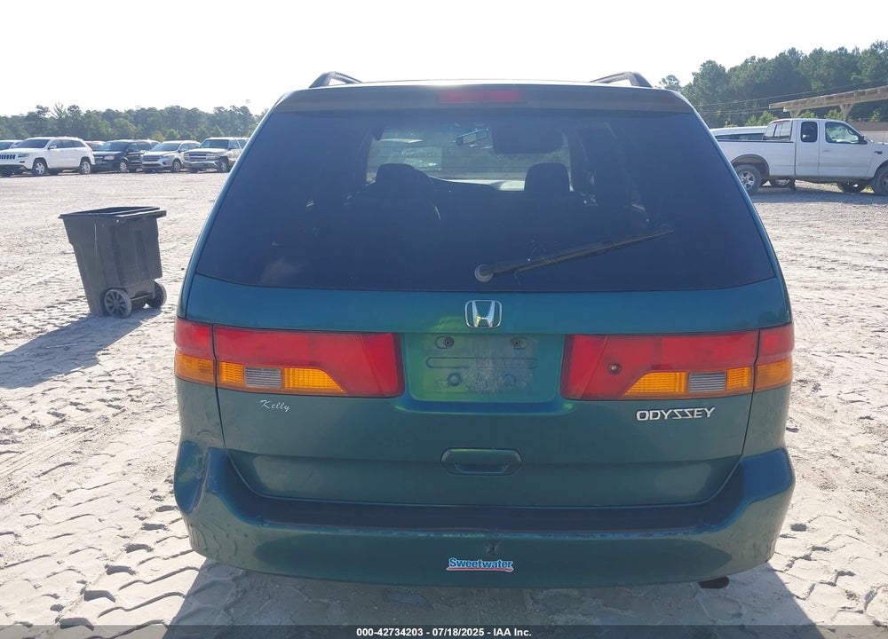 2002 HONDA ODYSSEY EX VIN: 2HKRL18672H582522
