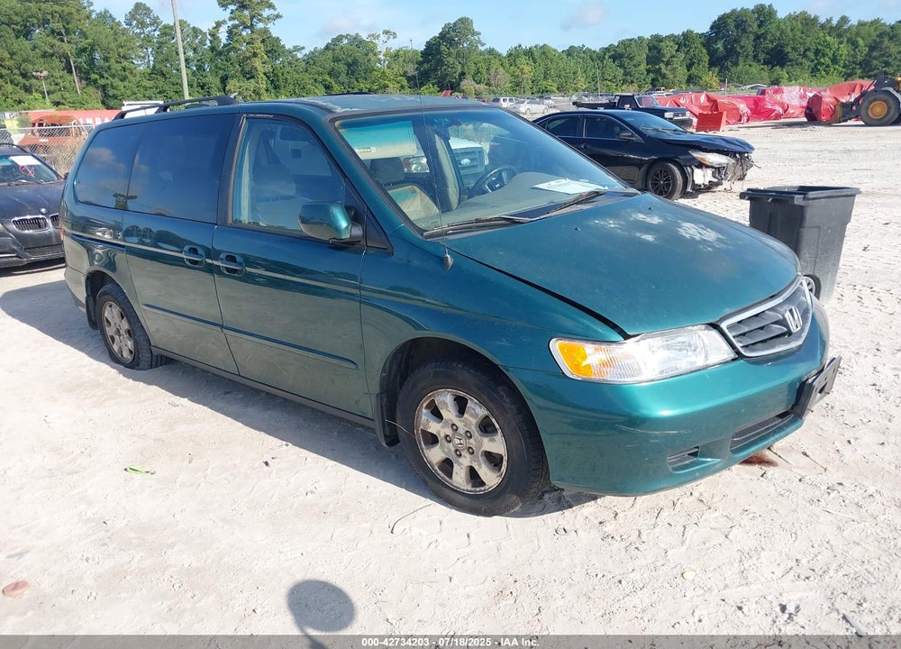 2002 HONDA ODYSSEY EX VIN: 2HKRL18672H582522