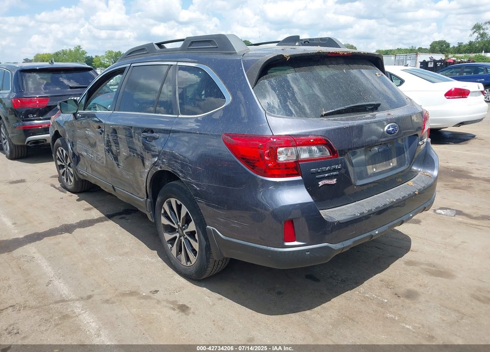 2017 SUBARU OUTBACK 2.5I LIMITED VIN: 4S4BSANC2H3408520
