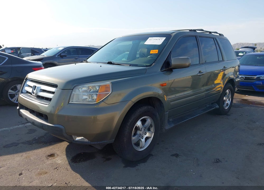 2008 HONDA PILOT VIN: 5FNYF28728B018477