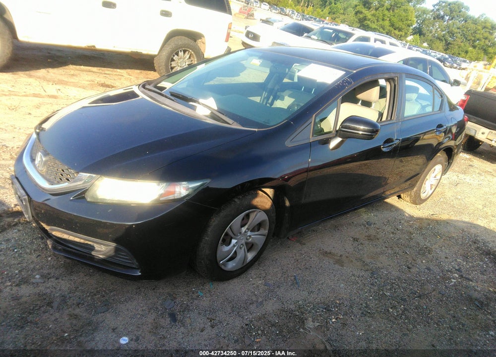 2015 HONDA CIVIC VIN: 19XFB2F50FE005640