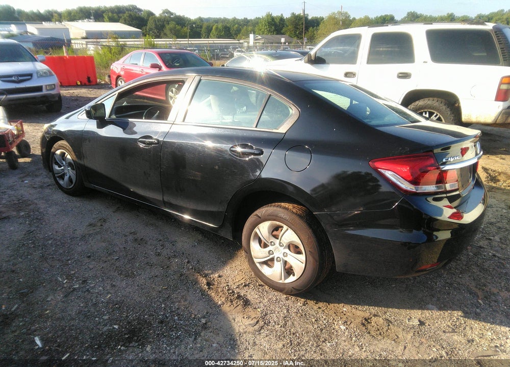 2015 HONDA CIVIC VIN: 19XFB2F50FE005640