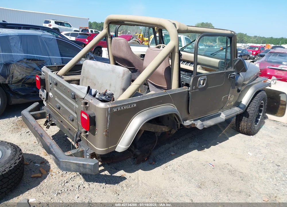1990 JEEP WRANGLER / YJ VIN: 2J4FY49T6LJ511996