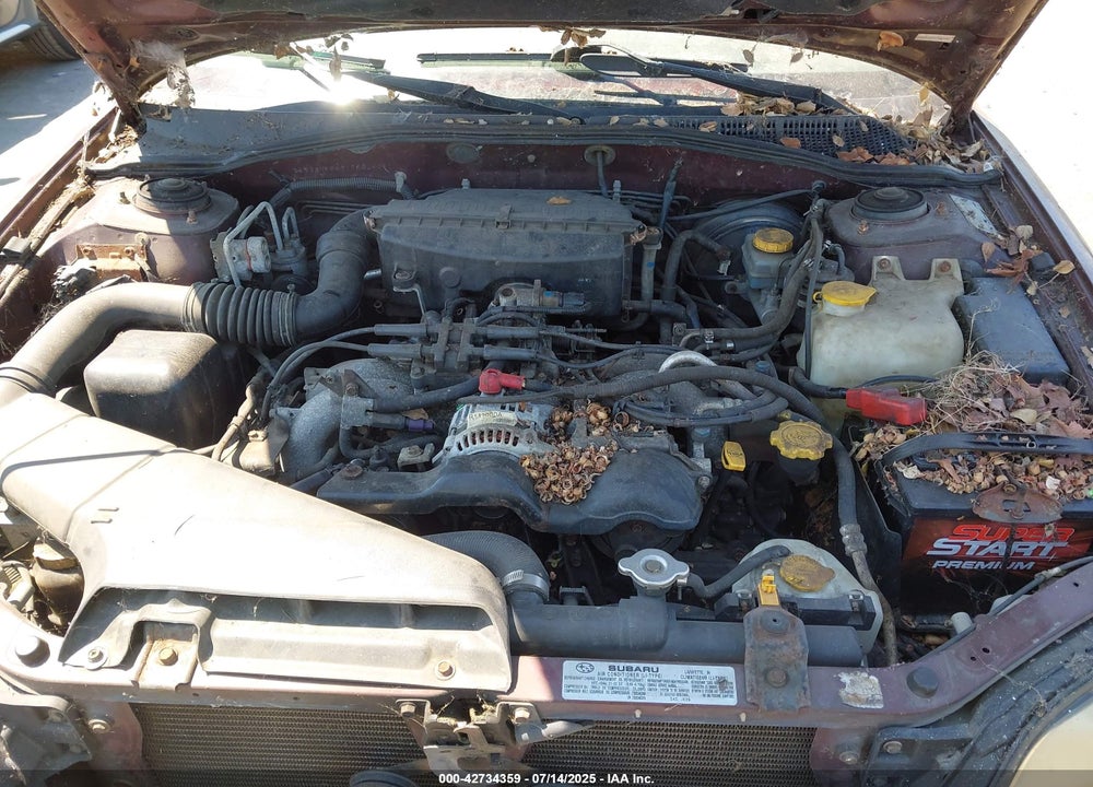 2000 SUBARU OUTBACK LIMITED VIN: 4S3BH6868Y7602404