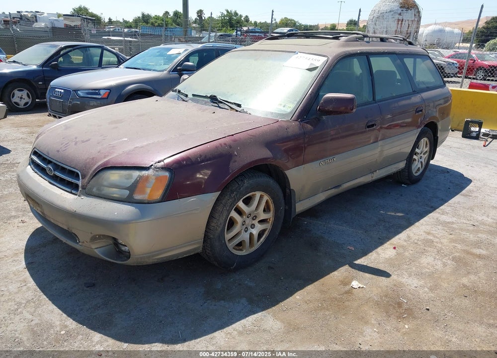 2000 SUBARU OUTBACK LIMITED VIN: 4S3BH6868Y7602404
