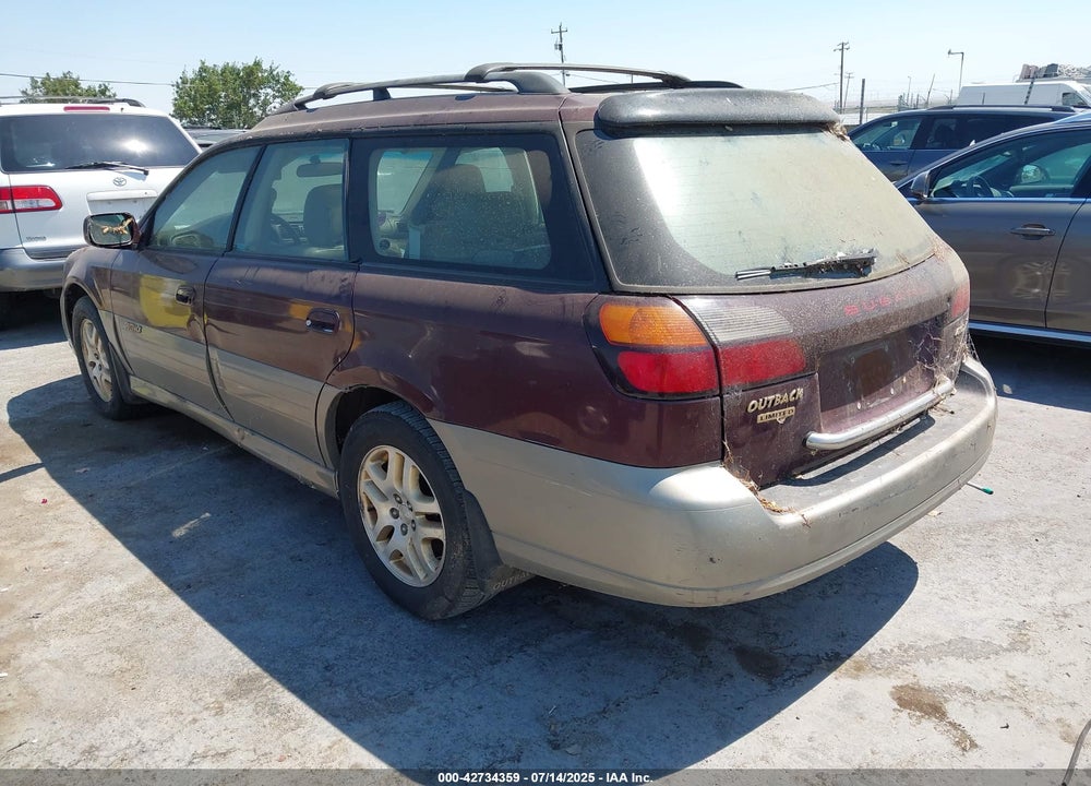 2000 SUBARU OUTBACK LIMITED VIN: 4S3BH6868Y7602404