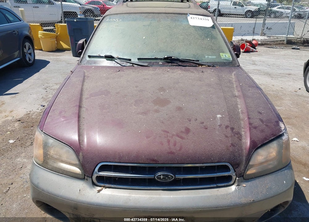 2000 SUBARU OUTBACK LIMITED VIN: 4S3BH6868Y7602404