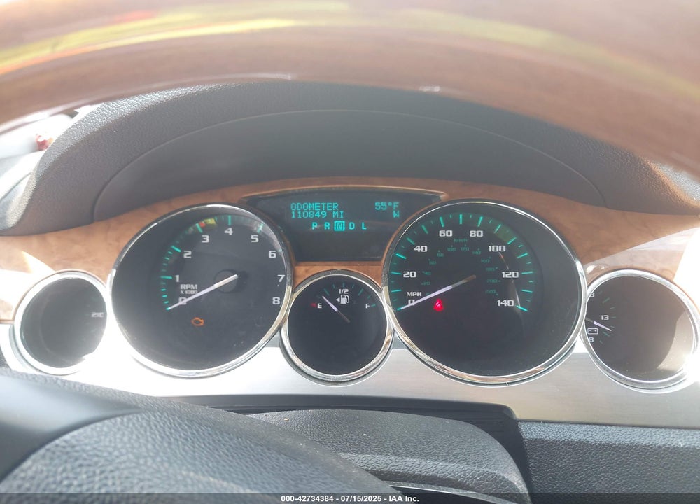2010 BUICK ENCLAVE VIN: 5GALVBED7AJ214700