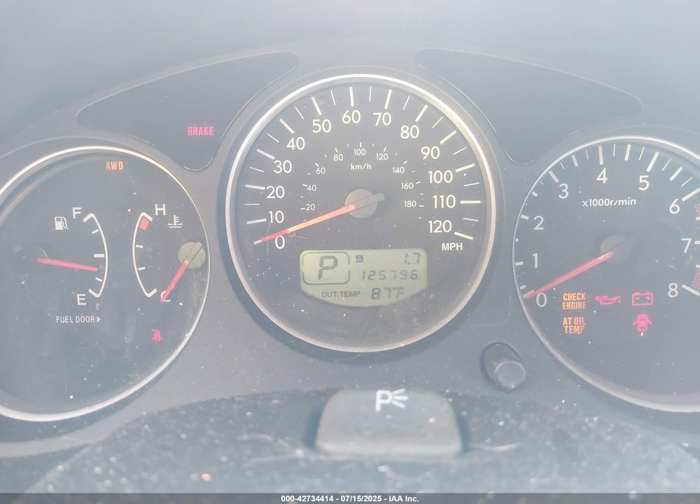 2005 SUBARU FORESTER 2.5XS L.L. BEAN VIN: JF1SG67655H719387