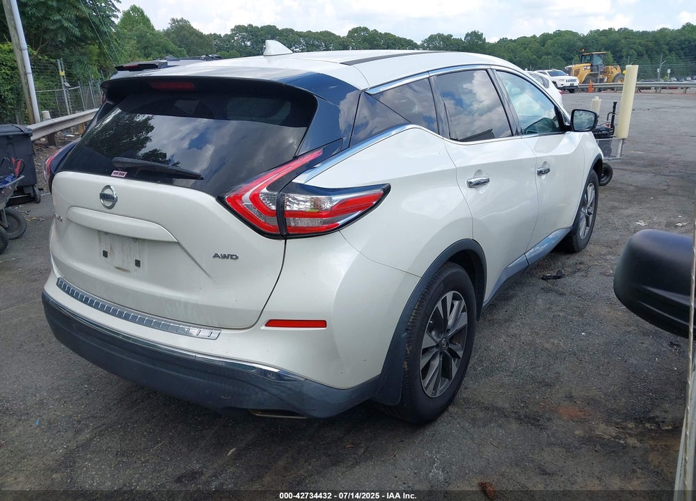 2017 NISSAN MURANO VIN: 5N1AZ2MH5HN162299