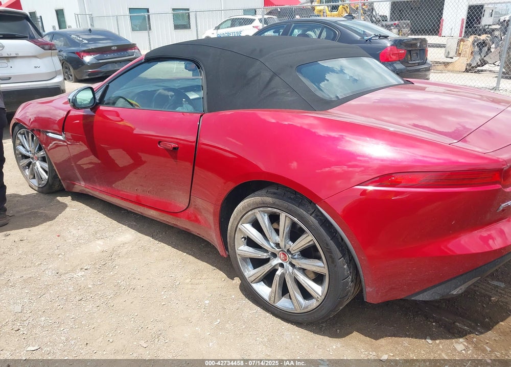 2017 JAGUAR F-TYPE VIN: SAJWA6ET0H8K45473