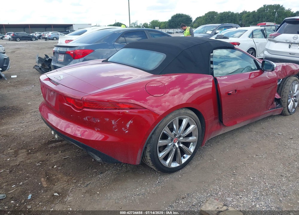 2017 JAGUAR F-TYPE VIN: SAJWA6ET0H8K45473