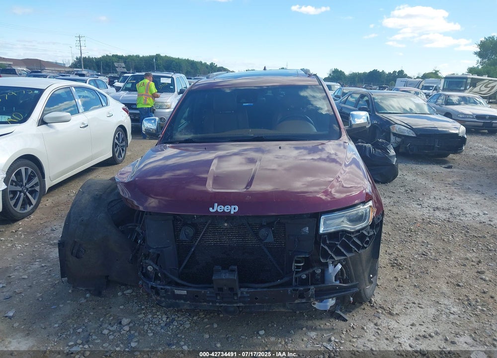 2018 JEEP GRAND CHEROKEE VIN: 1C4RJFJG2JC211574