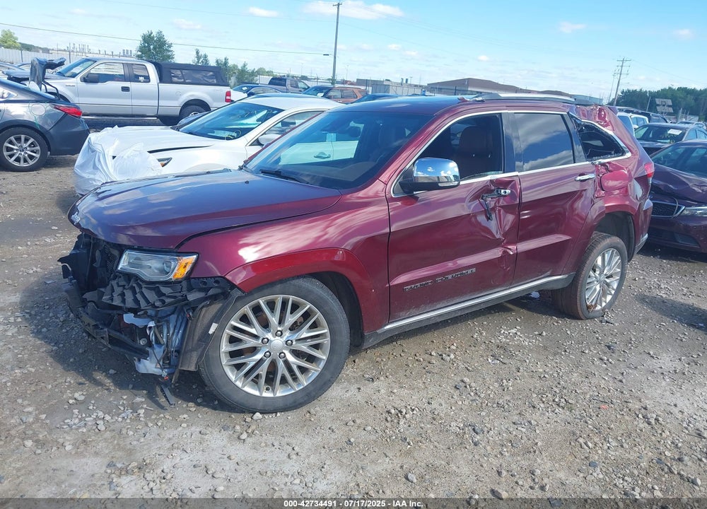 2018 JEEP GRAND CHEROKEE VIN: 1C4RJFJG2JC211574