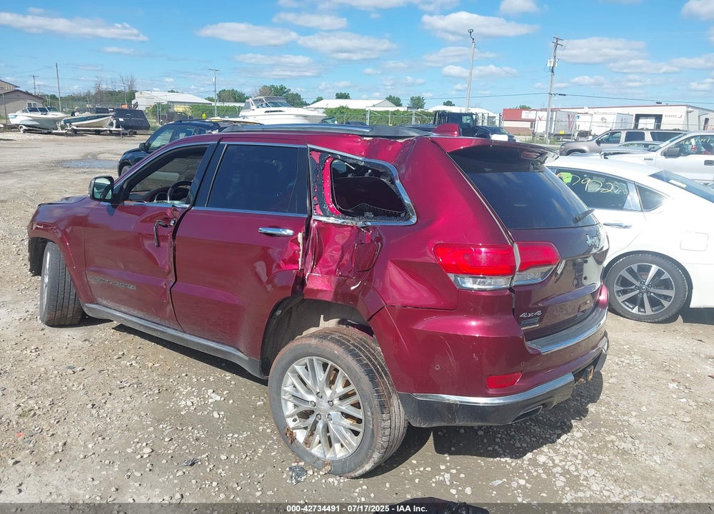 2018 JEEP GRAND CHEROKEE VIN: 1C4RJFJG2JC211574