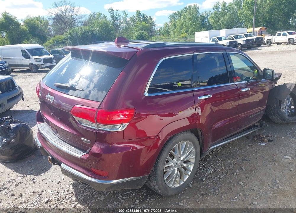 2018 JEEP GRAND CHEROKEE VIN: 1C4RJFJG2JC211574