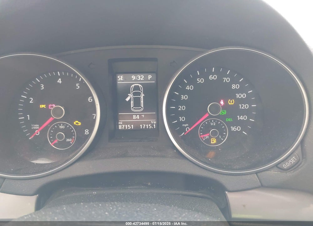 2014 VOLKSWAGEN GOLF VIN: WVWDB7AJXEW002421